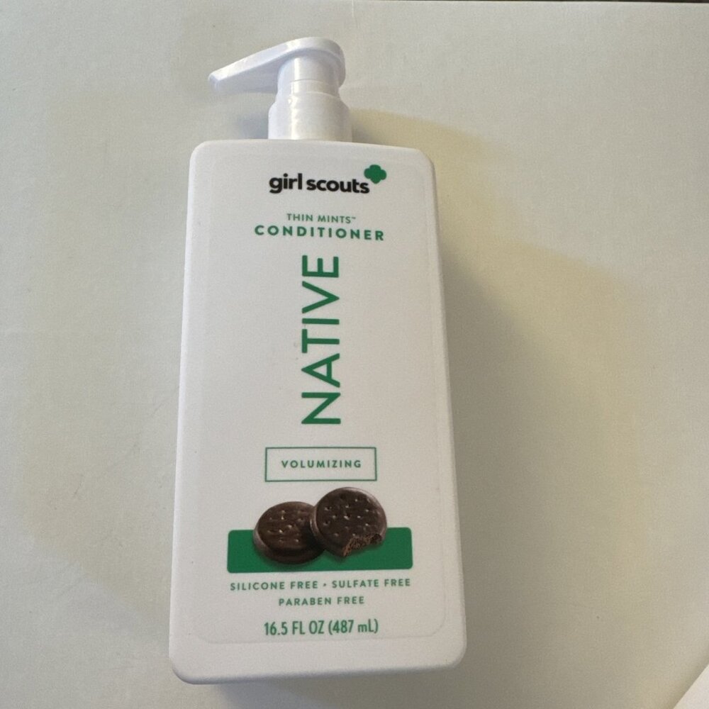 Native Girl Scouts Thin Mints Conditioner New 16.5 Oz J25